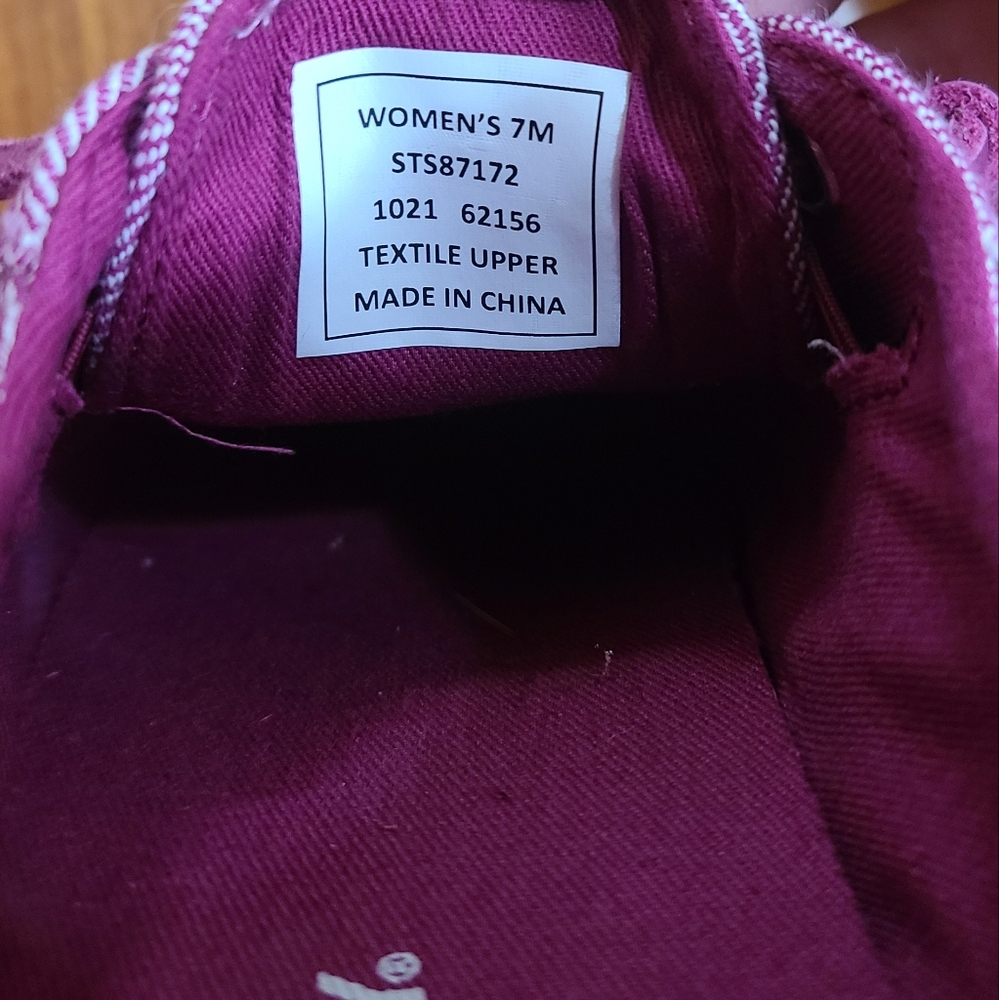 Sperry Crest Vibes Washed Twill Slip-On Sneakers … - image 6